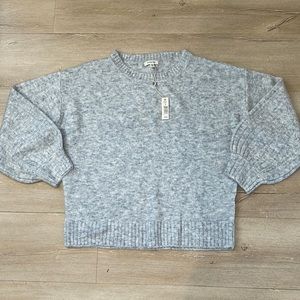 Womens MAX studio Grey Soft sweater